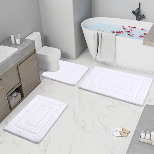 Microfiber Bathroom Rugs 59x24
