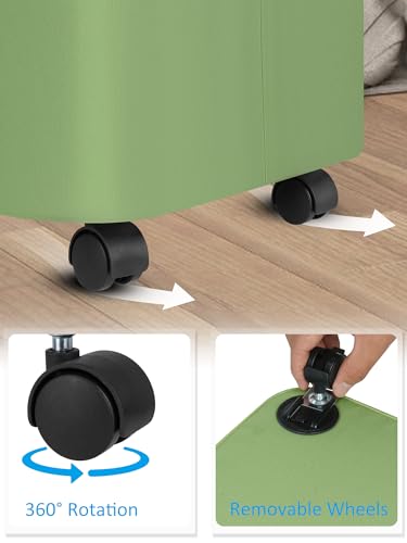 Laundry Basket with Wheels