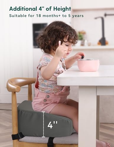 Ergo Designed Booster Seat for Kitchen Chair