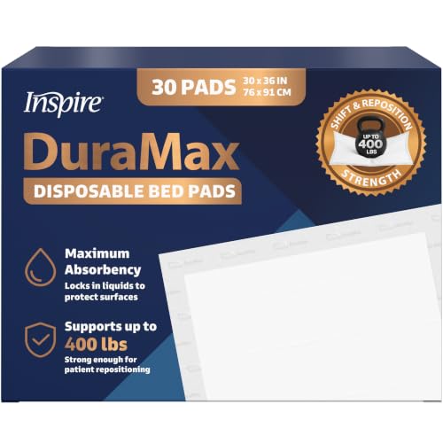 Extra Large Super Absorbent Disposable Bed Pads for Incontinence Ultra Thick and Absorbent Bed Pads Disposable Adult (30 Count)