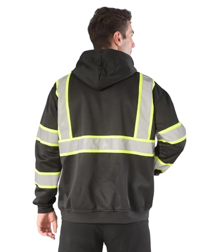 Class 3 Hi Vis Hoodie for Men