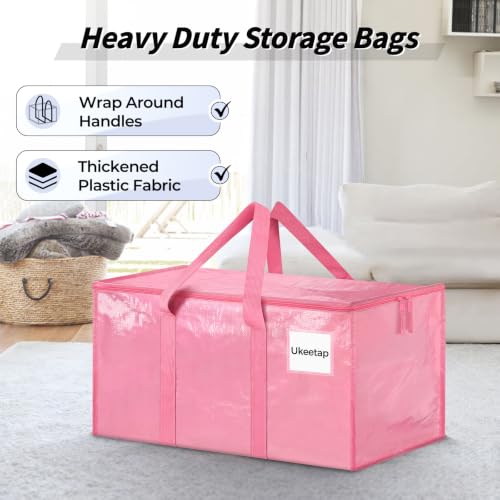 8 Pack Extra Large Clothes Storage Bins with Lids (8 Count)