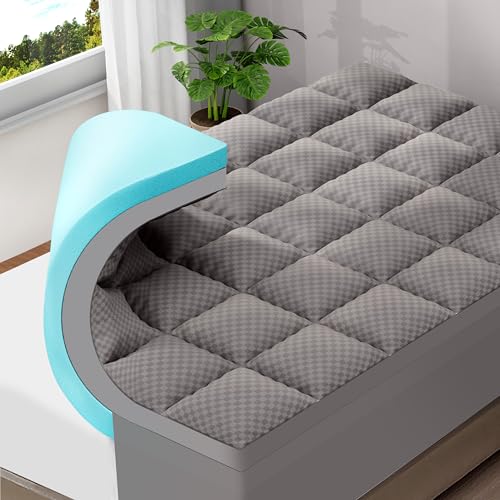 4 Inch Dual Layer Mattress Topper