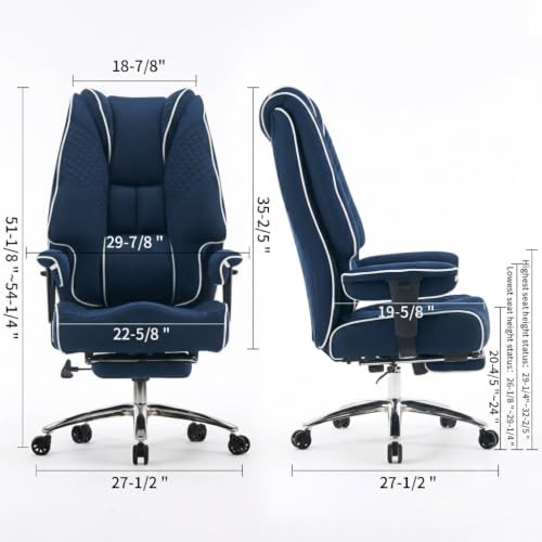 DJ.Wang Big and Tall Office Chair 400lbs