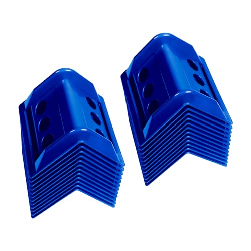 24 Pack 4" Flatbed Edge Protectors with Carrying Case (24 Count)
