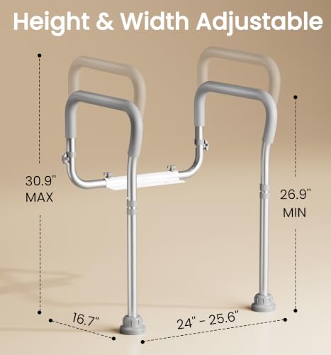 Toilet Safety Rails for Seniors