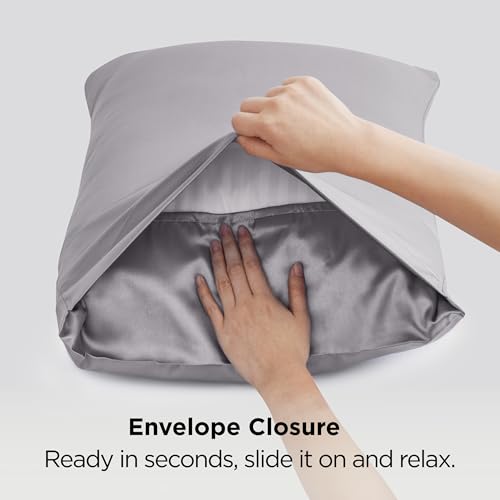 Satin Pillowcase Standard Set of 2 (2 Count)