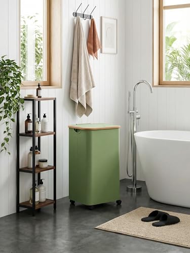 Laundry Basket with Wheels