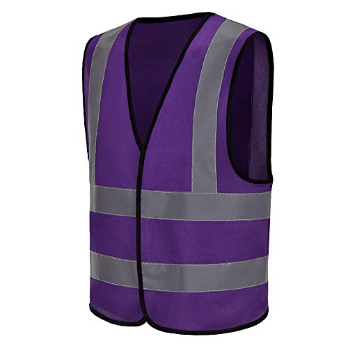 2XL purple reflective vest