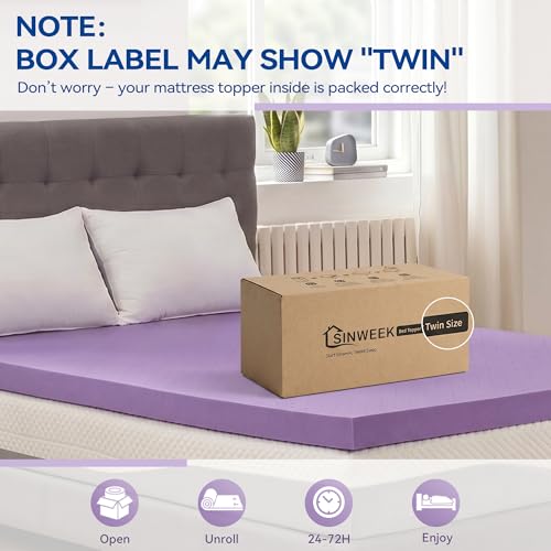 1.5 Inch Gel Memory Foam Mattress Topper Ventilated Soft Pressure Relieve Mattress Pad