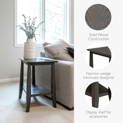Delton Wedge End Table