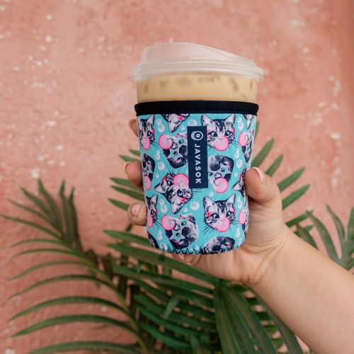 JavaSok Iced Coffee & Cold Soda Insulated Neoprene Cup Sleeve
