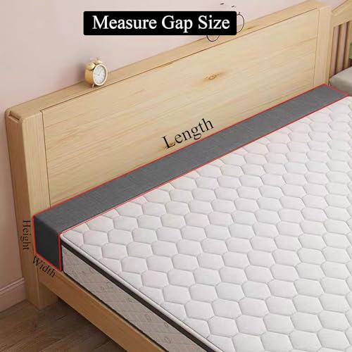 Bed Gap Filler for Headboard Space Filler Bed Crack Pillow Stopper 79x4x6