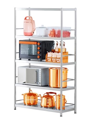 5 Tier Stainless Steel Shelf