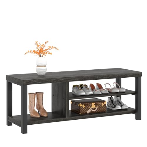Entryway Bench with Shoe Storage