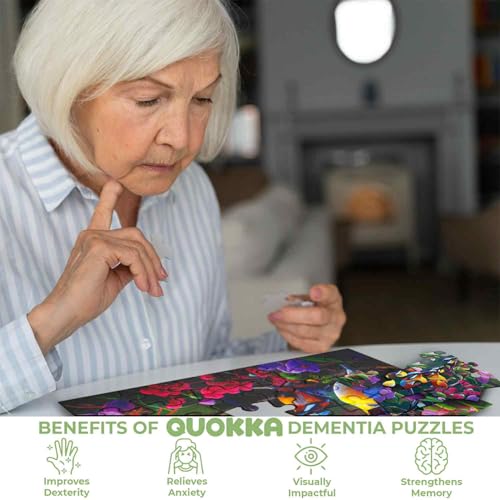 13 Large Piece Dementia Puzzles for Seniors (3 Count)