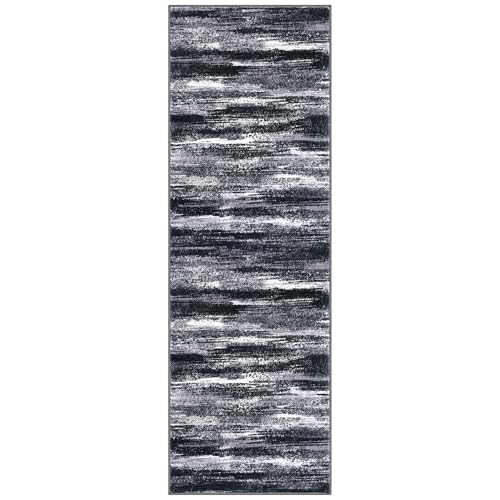 Abstract Washable 2x6 Runner Rug Non Slip Runners for Hallway