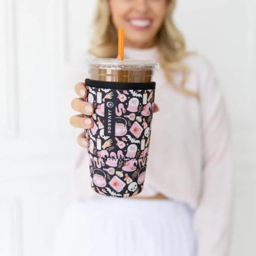 JavaSok Iced Coffee & Cold Soda Insulated Neoprene Cup Sleeve
