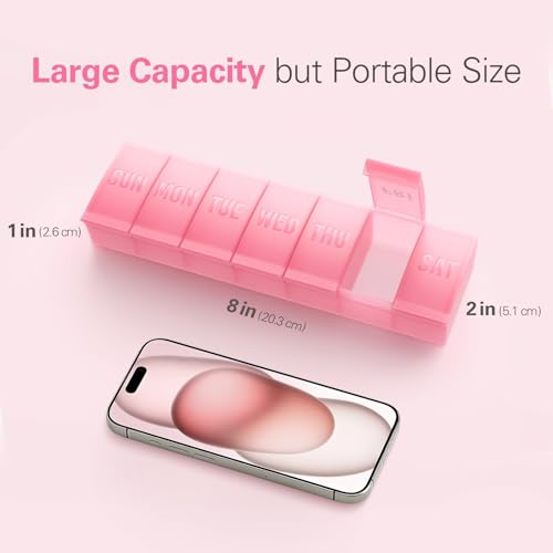 Large Weekly Pill Organizer (7 Count)