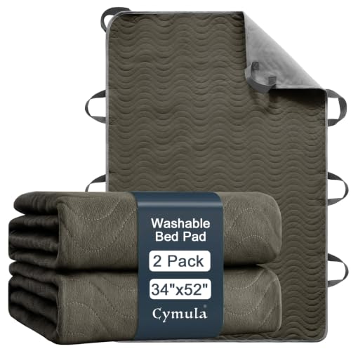 Washable Positioning Bed Pad with 8 Handles