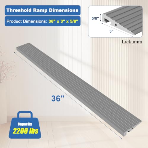 5 8" Odorless Threshold Ramp