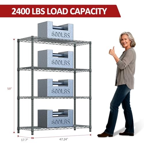 Outdoor Metal Storage Shelving Unit