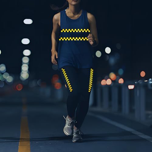 Yellow Black Reflective Tape 2 inch X 166 feet