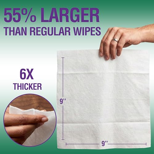 Super Thick Bath Shower Wipes (80 Count)