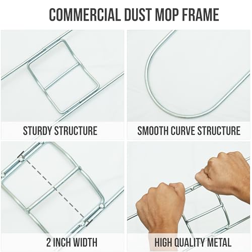 Commercial Dust Mop Frame 36 Inch (6 Count)
