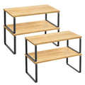 Cabinet Organizer Shelf (4 Count)