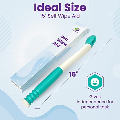 Self Wipe Assist Bottom Wiping Toilet Aid Wiping Wand