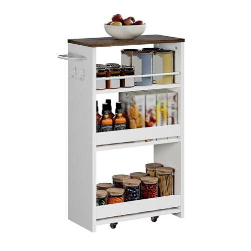 4 Tier Slim Storage Cart