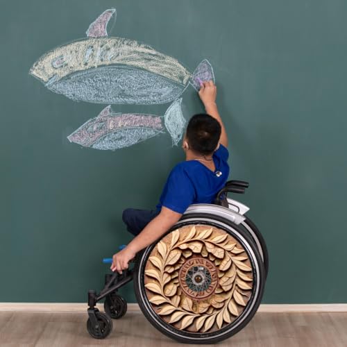 Designer Cover for Wheelchair Wheels (2 Count)