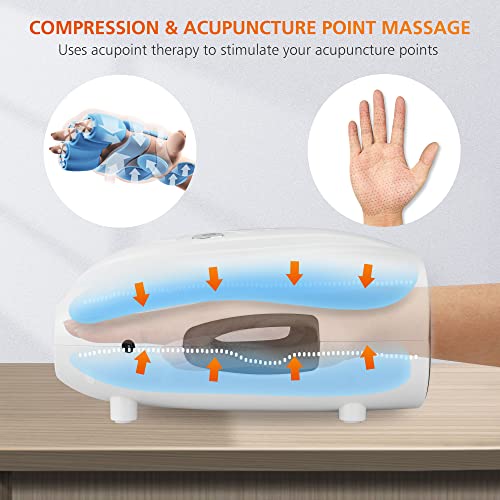Hand Massager with Heat and Compression
