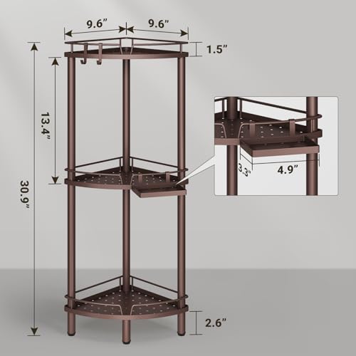 Corner Shower Caddy Standing