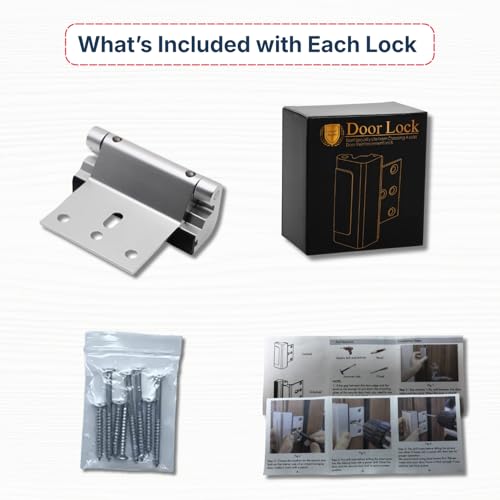 Door Reinforcement Lock (2 Count)