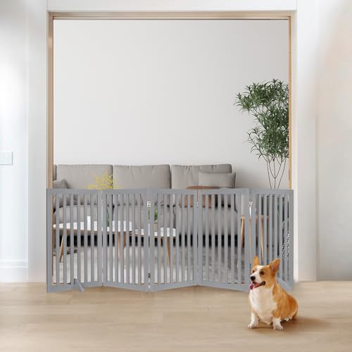 36”H Free Standing Pet Gate for Dog Cat