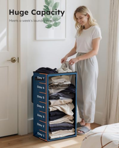 100L Laundry Hamper with Lid