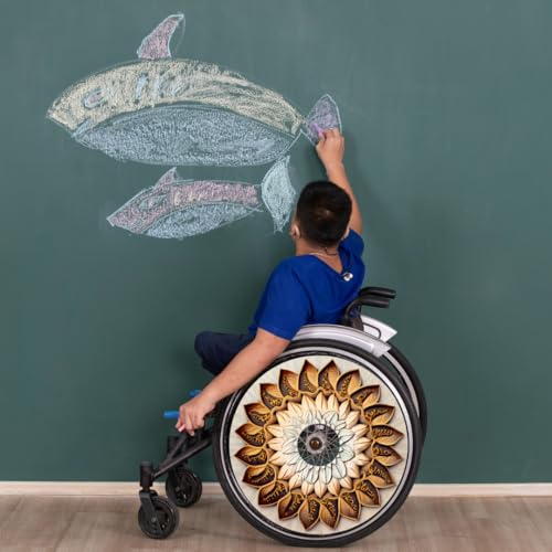 Designer Cover for Wheelchair Wheels (2 Count)