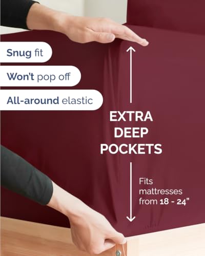 Extra Deep Flex Top Split Head King Sheet Set