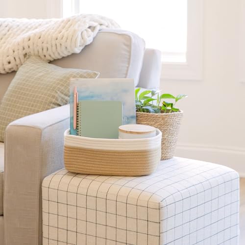 11.8"x8"x4.5” Storage Baskets for Shelves 3 Pack (3 Count)