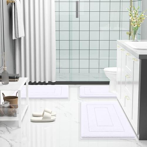 Microfiber Bathroom Rugs 59x24