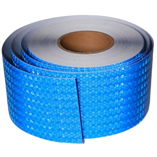 Industrial Reflective Tape Blue 4 inch Wide