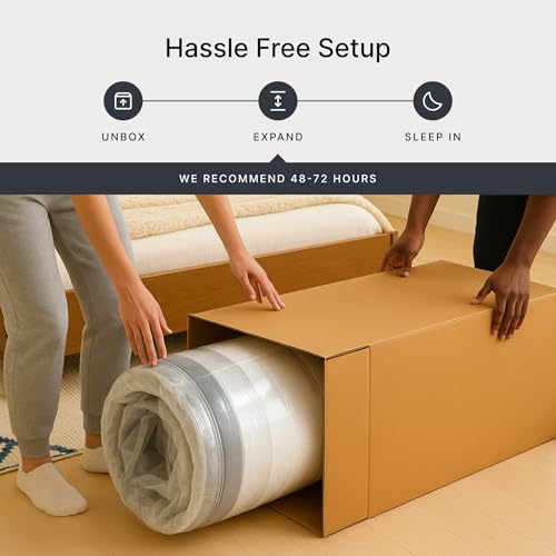 12 Inch Memory Foam Queen Mattress in a Box