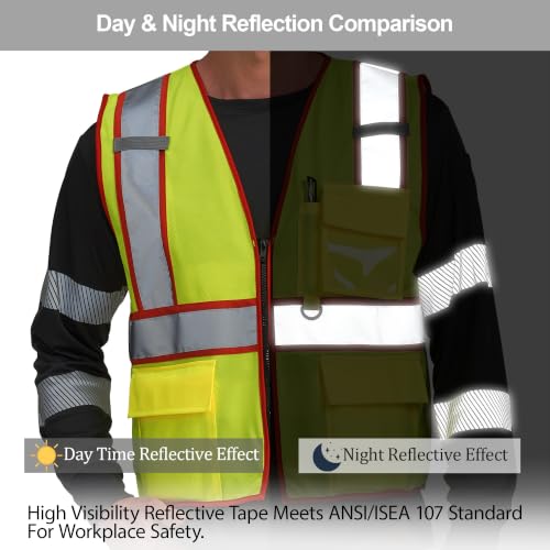 High Visibility Red Vest