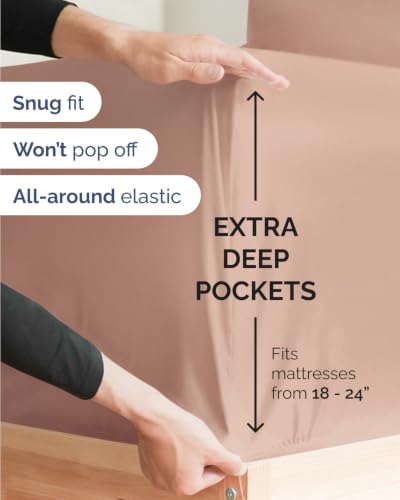 Extra Deep Flex Top Split Head King Sheet Set