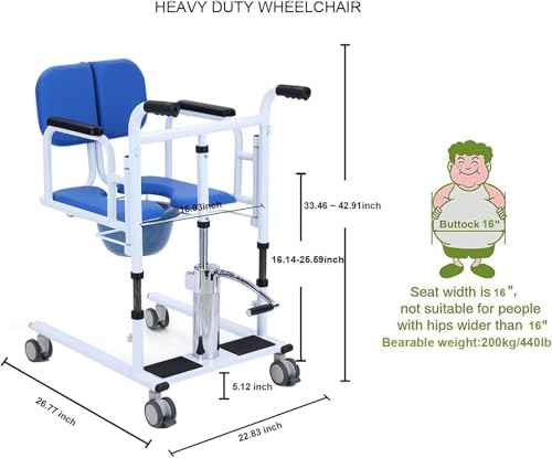Patient Lift Transfer Chair for Home