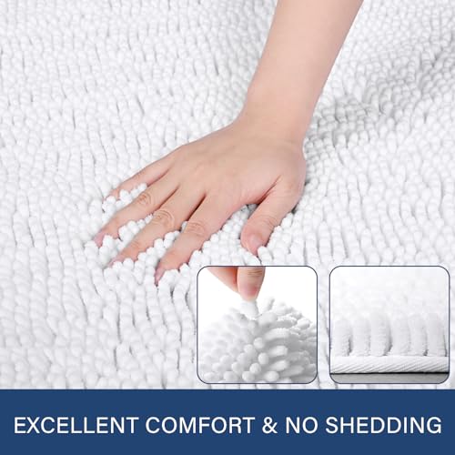 Luxury Bathroom Rug Shaggy Bath Mat 24 x 36 Inch