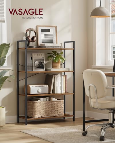 4 Tier Tall Bookshelf