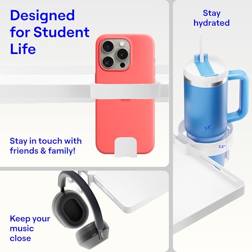 Bedside Shelf for Dorm Room